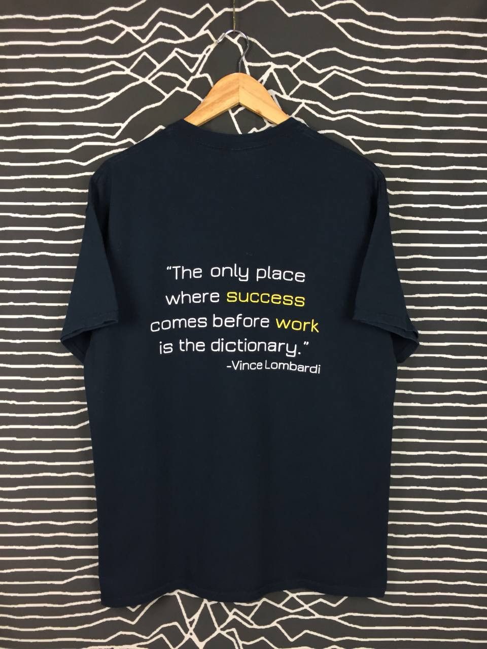 Gildan × Vintage Tino Forencis Vince Lombardi Statement Quote Tee Size US L / EU 52-54 / 3 - 4 Thumbnail
