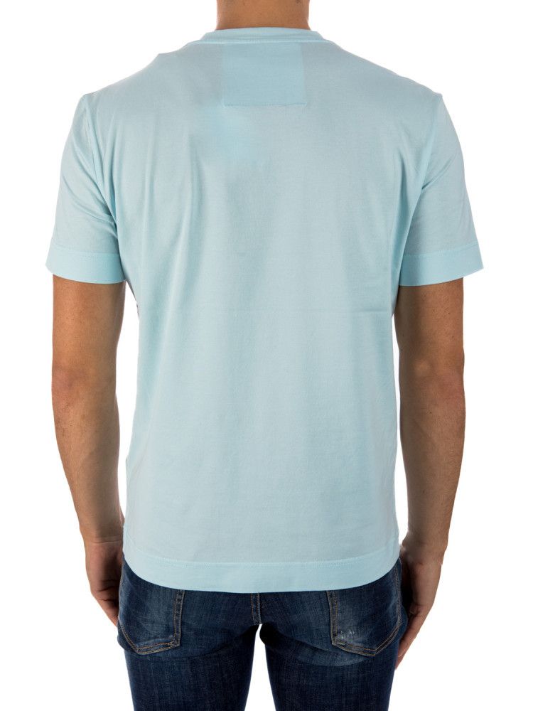 Givenchy Baby Blue Embroidered College Logo T-Shirt Size US M / EU 48-50 / 2 - 4 Thumbnail