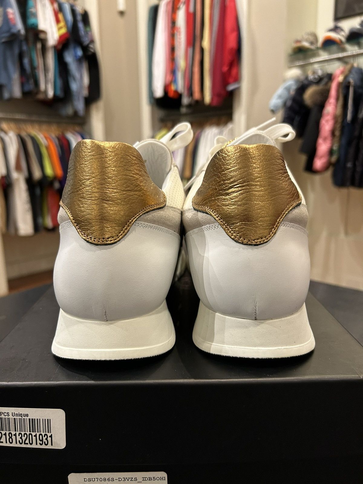 Versace Versace Low Top Sneakers White Size US 11 / EU 44 - 3 Thumbnail