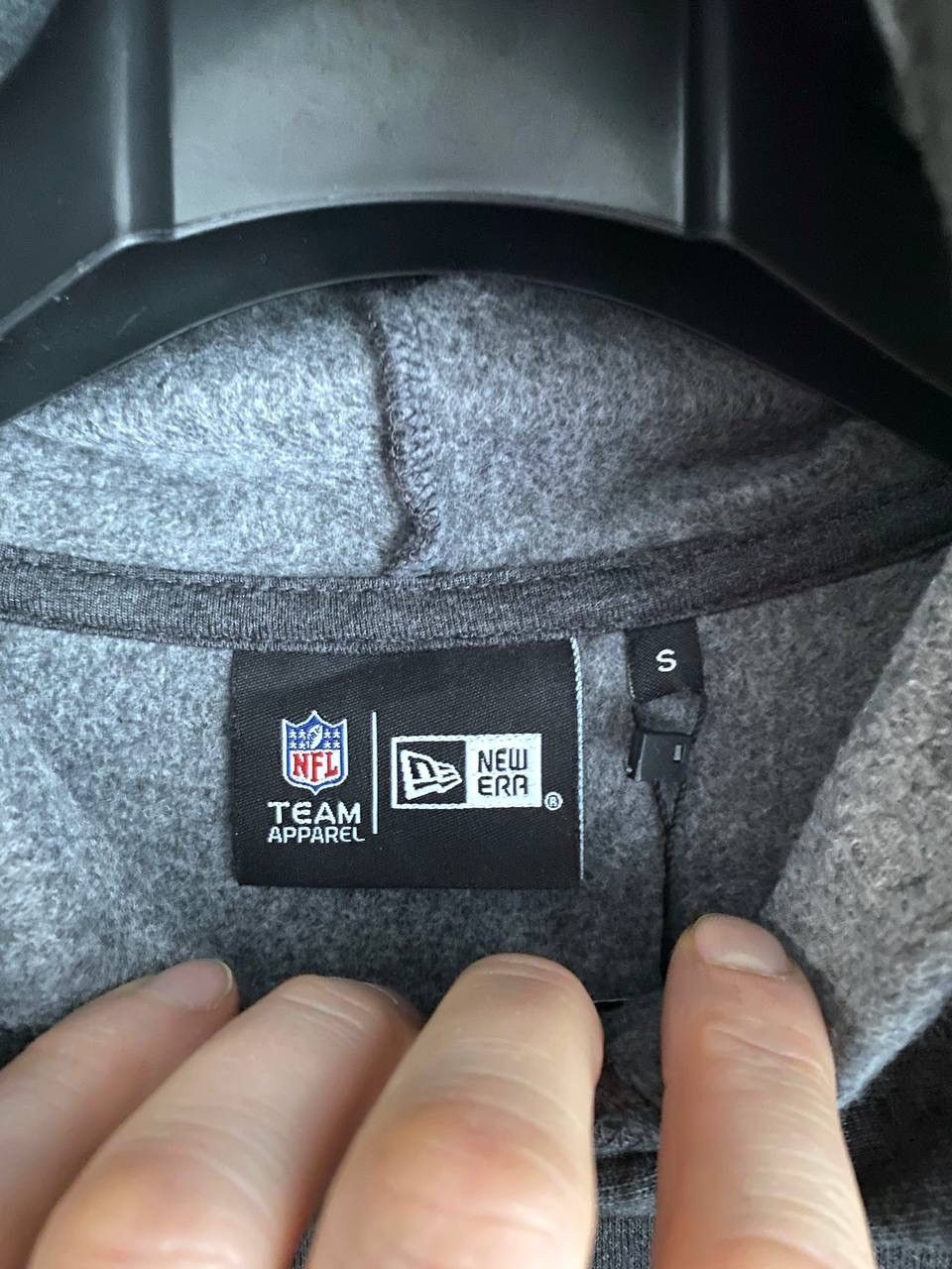 New Era New Era NFL Los Angeles Rams Team Gray Hoodie, Size S Size US S / EU 44-46 / 1 - 9 Thumbnail
