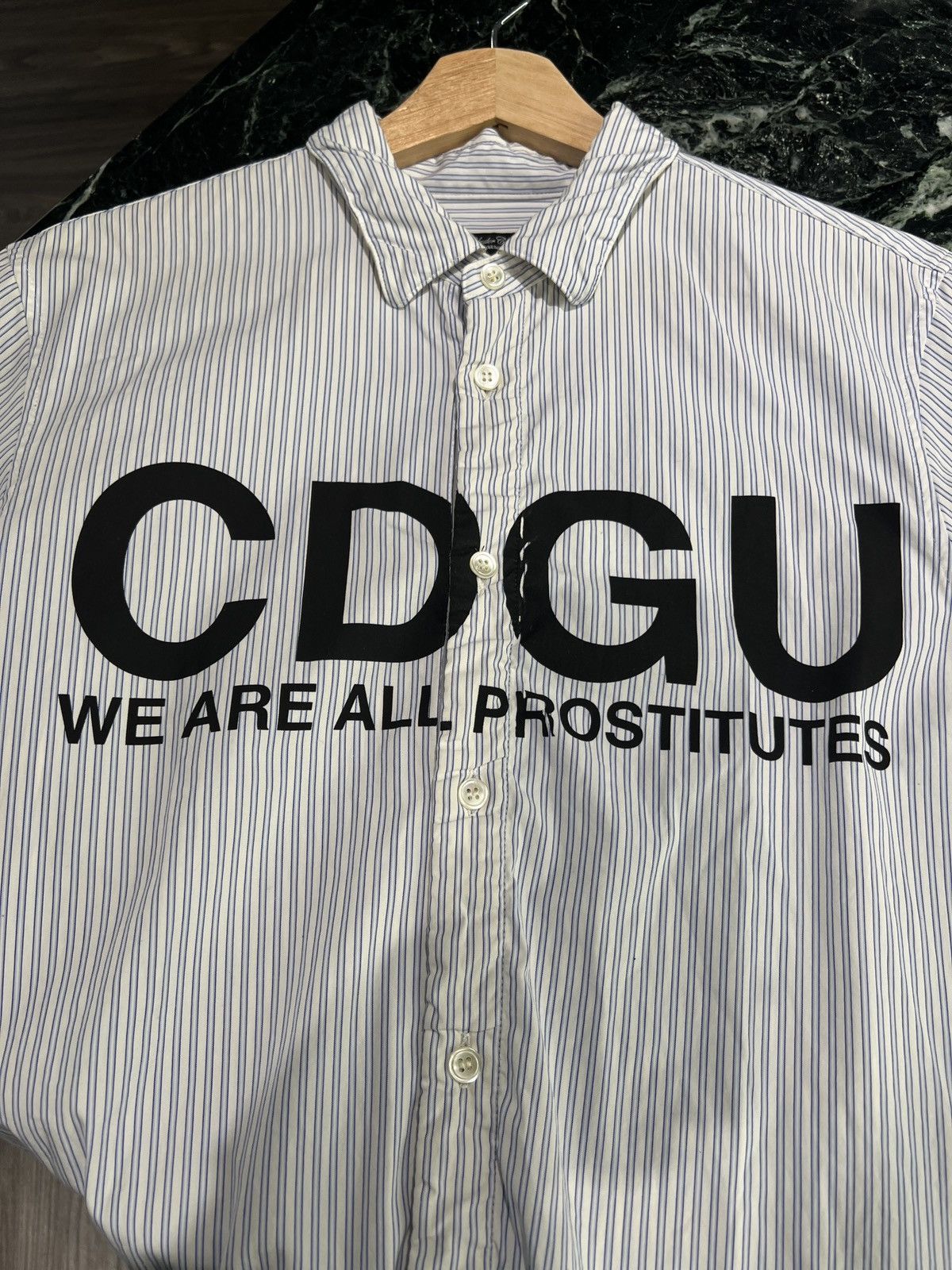 Comme des Garcons × Undercover AW17 Comme Des Garcons x Undercover CDGU Prostitute Shirt Size US M / EU 48-50 / 2 - 4 Thumbnail