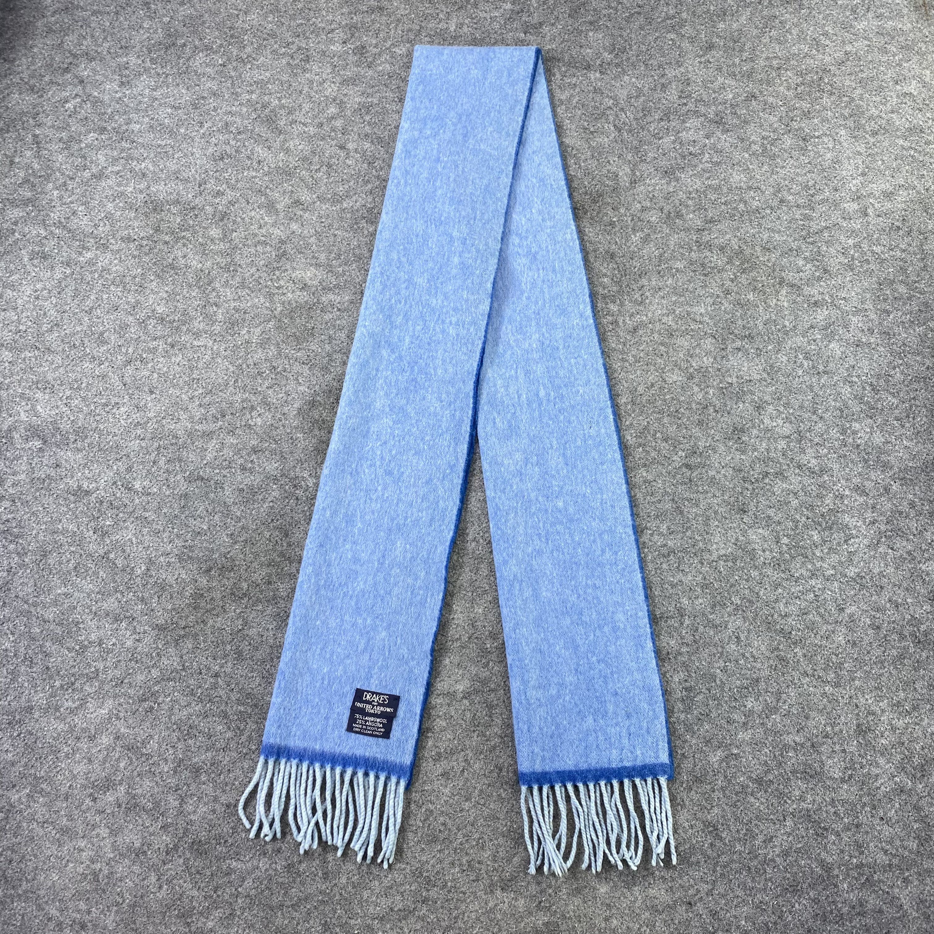 Drake's Drakes For United Arrows Muffler Scarf / Neckwear-T1544 Size ONE SIZE - 4 Thumbnail