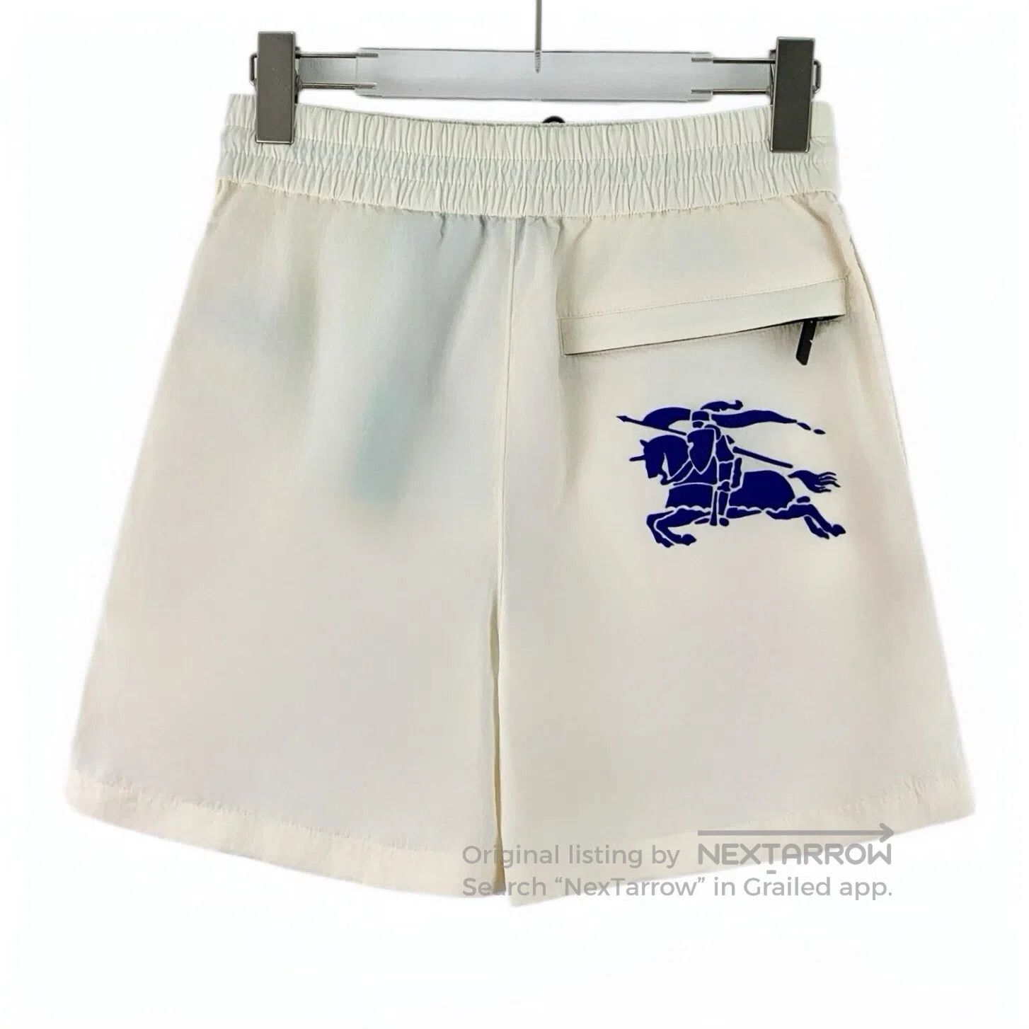 Burberry Burberry Beige Cavalry Knight Embroidered Casual Elastic W Size US 36 / EU 52 - 2 Thumbnail
