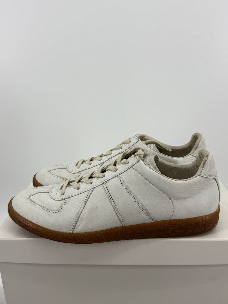 Maison Margiela SS09 GAT Low White Leather Size US 9 / EU 42 - 4 Thumbnail