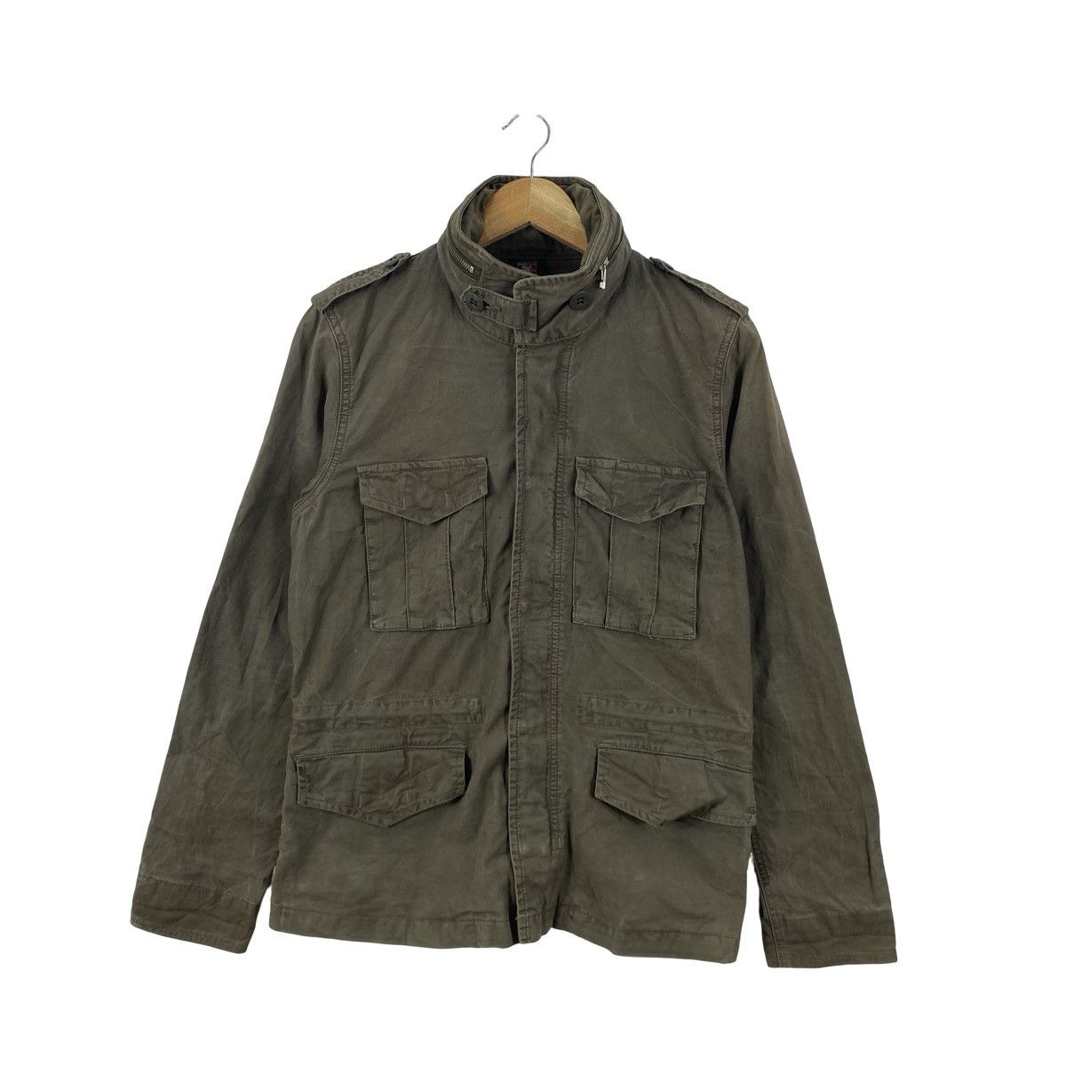 Barker BARKER WORK CLOTHING Dept Original Military Field Jacket Size US M / EU 48-50 / 2 - 3 Thumbnail