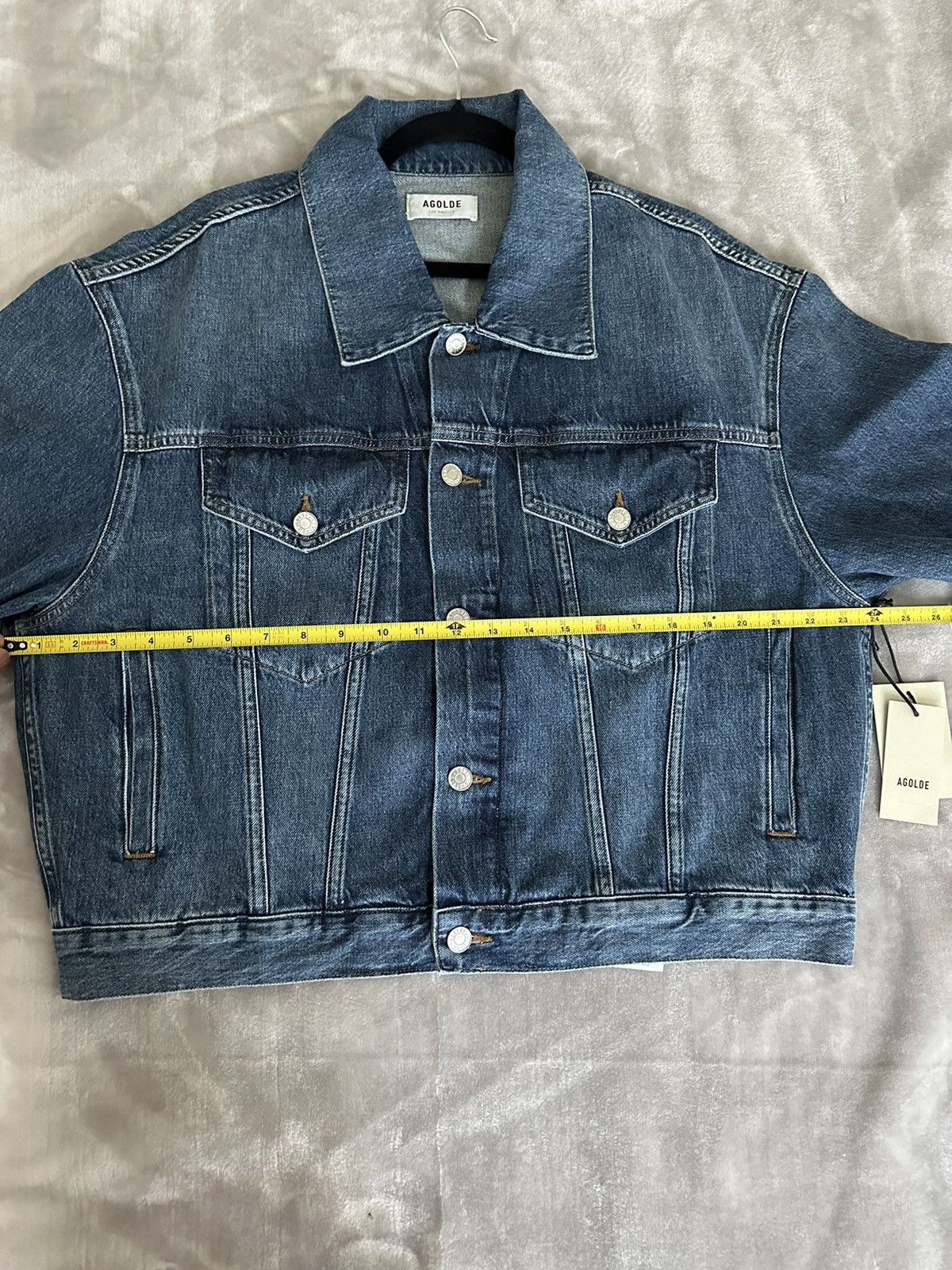 Agolde AGOLDE Dorian organic-cotton denim trucker jacket Size US M / EU 48-50 / 2 - 6 Thumbnail