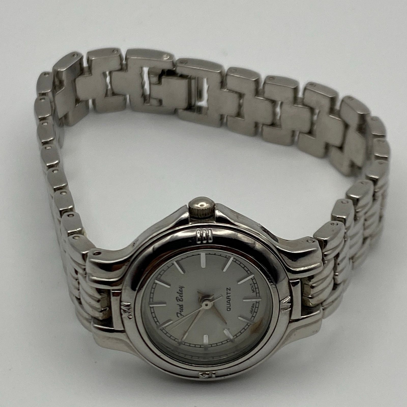 Other Elegant Fred Belay Ladies Silver Tone Stainless Steel Watch Size ONE SIZE - 2 Thumbnail