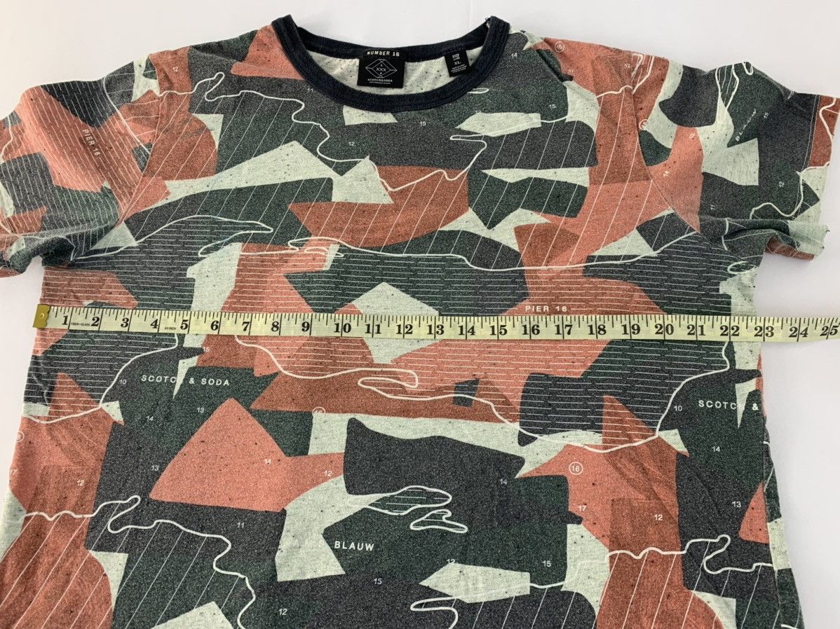 Scotch & Soda Number 16 Scotch & Soda Amsterdam Blauw Crewneck Over Tee Size US XL / EU 56 / 4 - 9 Thumbnail