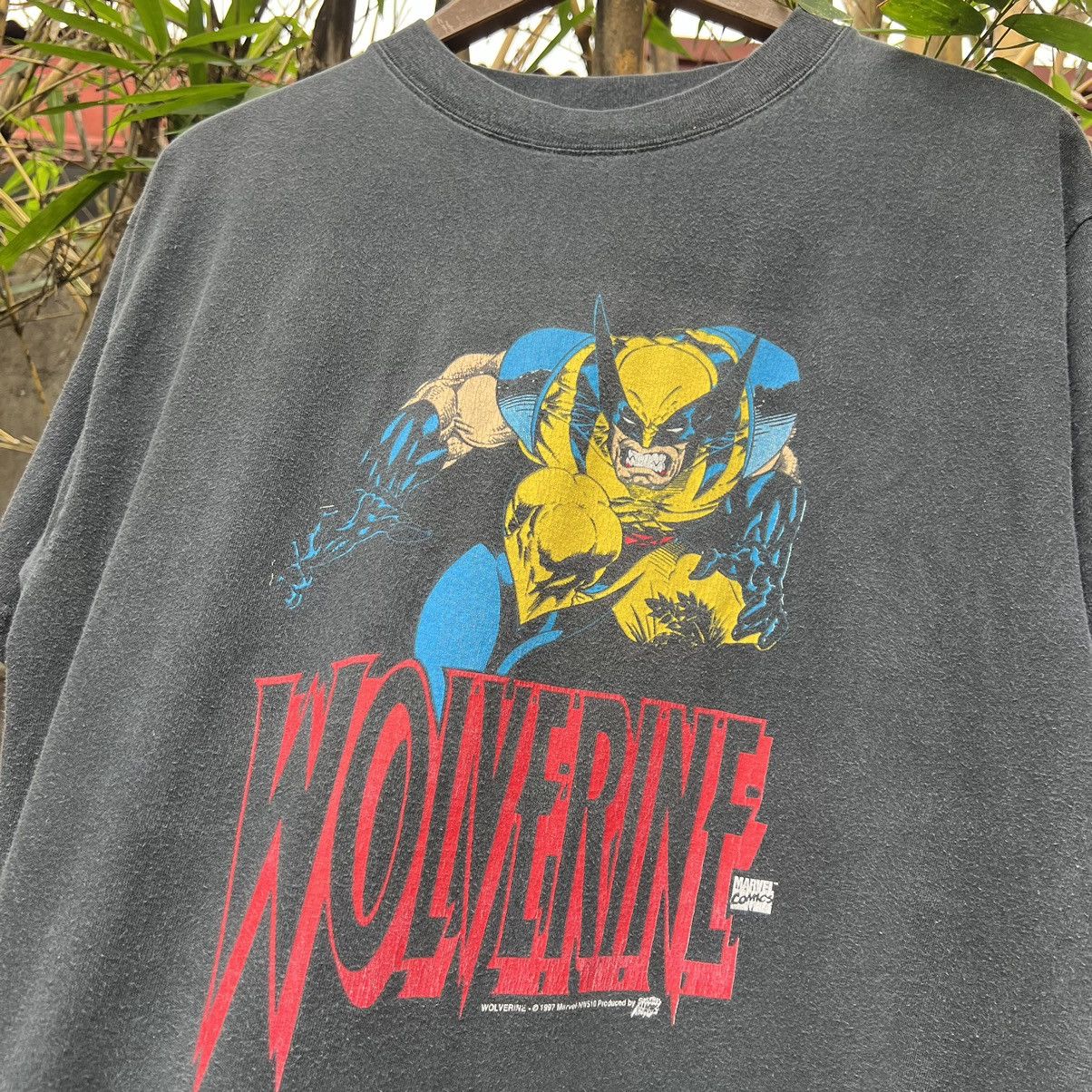 Marvel Comics × Vintage VTG Rare 1997 Wolverine Comic Images Marvel Tee Shirt Logan Size US L / EU 52-54 / 3 - 1 Thumbnail