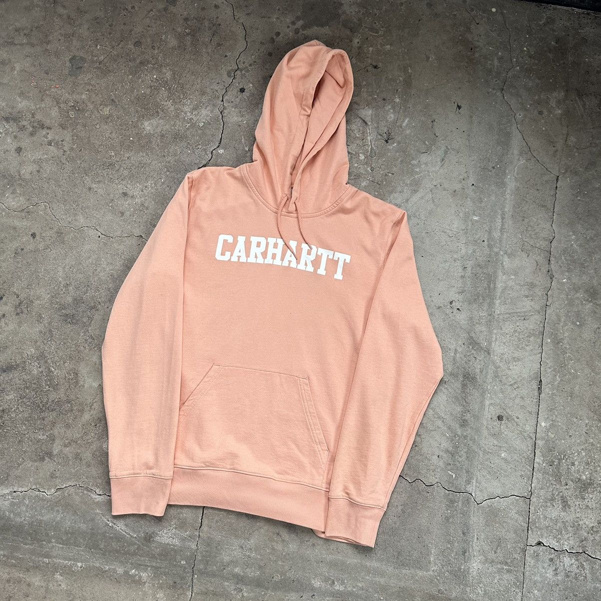 Carhartt CARHARTT BOXY COLLEGE BIG LOGO Y2K VINTAGE HOODIE Size US M / EU 48-50 / 2 - 2 Thumbnail