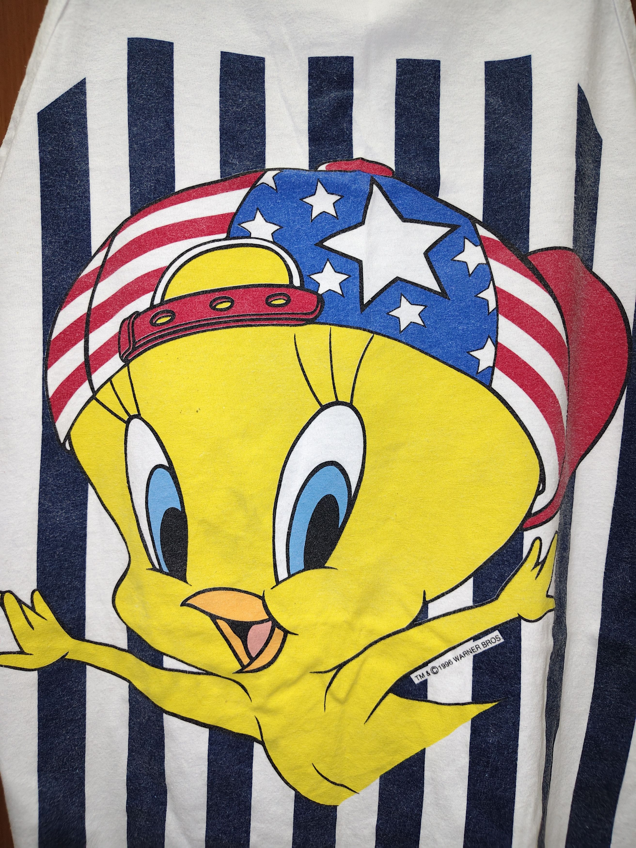Other Vintage 1996 Warner Bros Looney Tunes Tweety Top Tank Size US XL / EU 56 / 4 - 2 Thumbnail