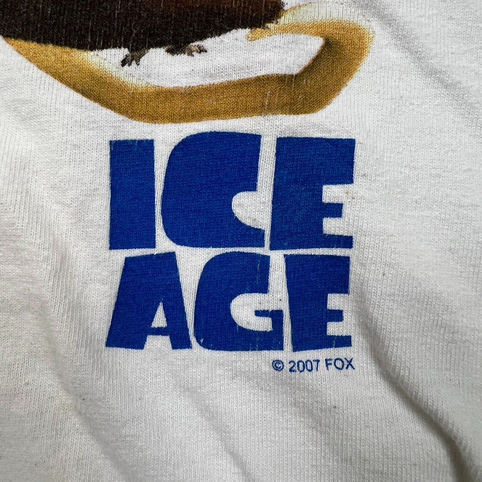 AAA × Disney × Vintage 2007 Ice Age T Shirt Youth Small Fox Movie Promo Rare Tee Size US S / EU 44-46 / 1 - 3 Thumbnail