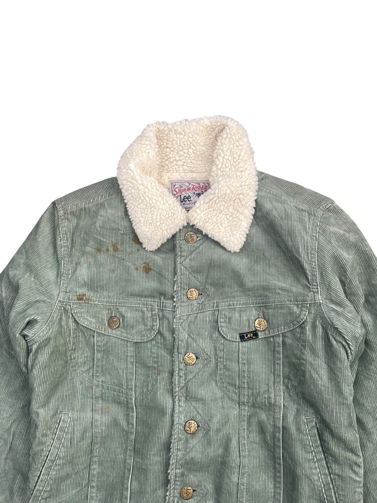 Lee Lee Storm Rider Coduroy Sherpa Jacket Size US S / EU 44-46 / 1 - 3 Thumbnail