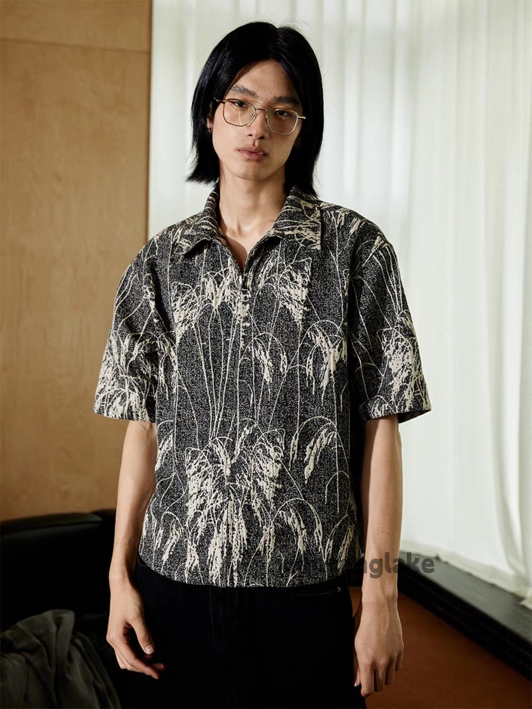 Vintage Unisex outdoor sports cargo zipper pattern yuppie shirt Size US XL / EU 56 / 4 - 5 Thumbnail