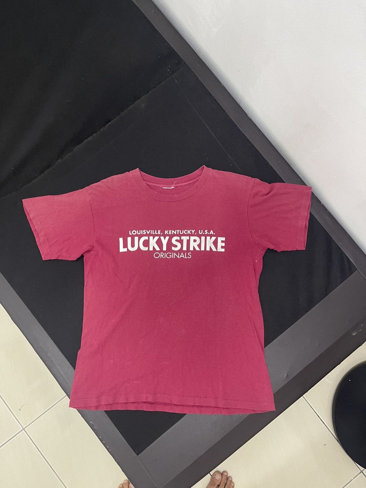 Vintage COMBO DEALS - Vintage Lucky Strike USA Single Stitching Size US L / EU 52-54 / 3 - 7 Thumbnail