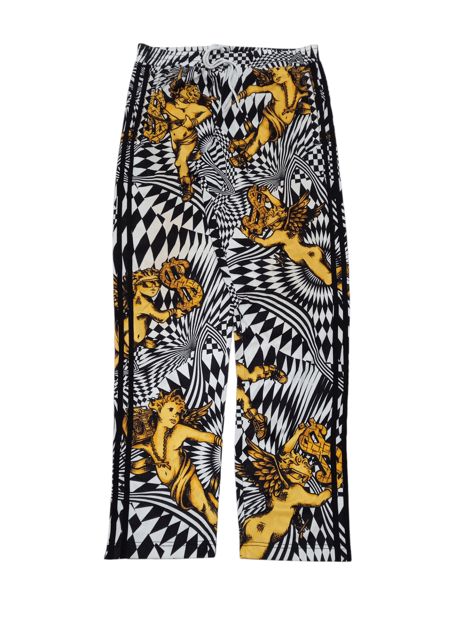 Adidas × Jeremy Scott Rare Adidas Jeremy Scott Angel Print Track Pants Size US 32 / EU 48 - 1 Thumbnail
