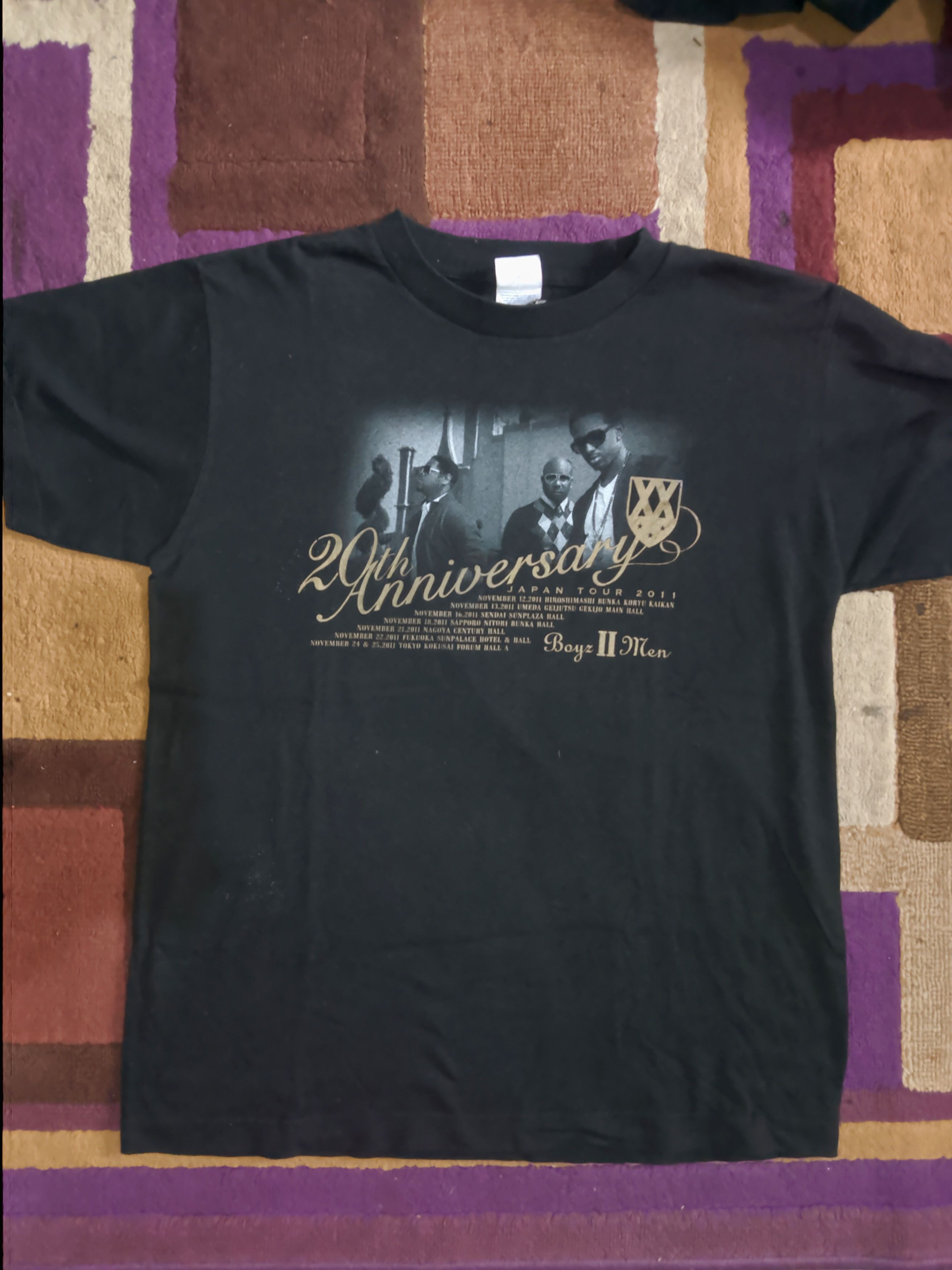 Rap Tees Boyz 2 Men ,Anniversary Japan tour Size US M / EU 48-50 / 2 - 2 Thumbnail