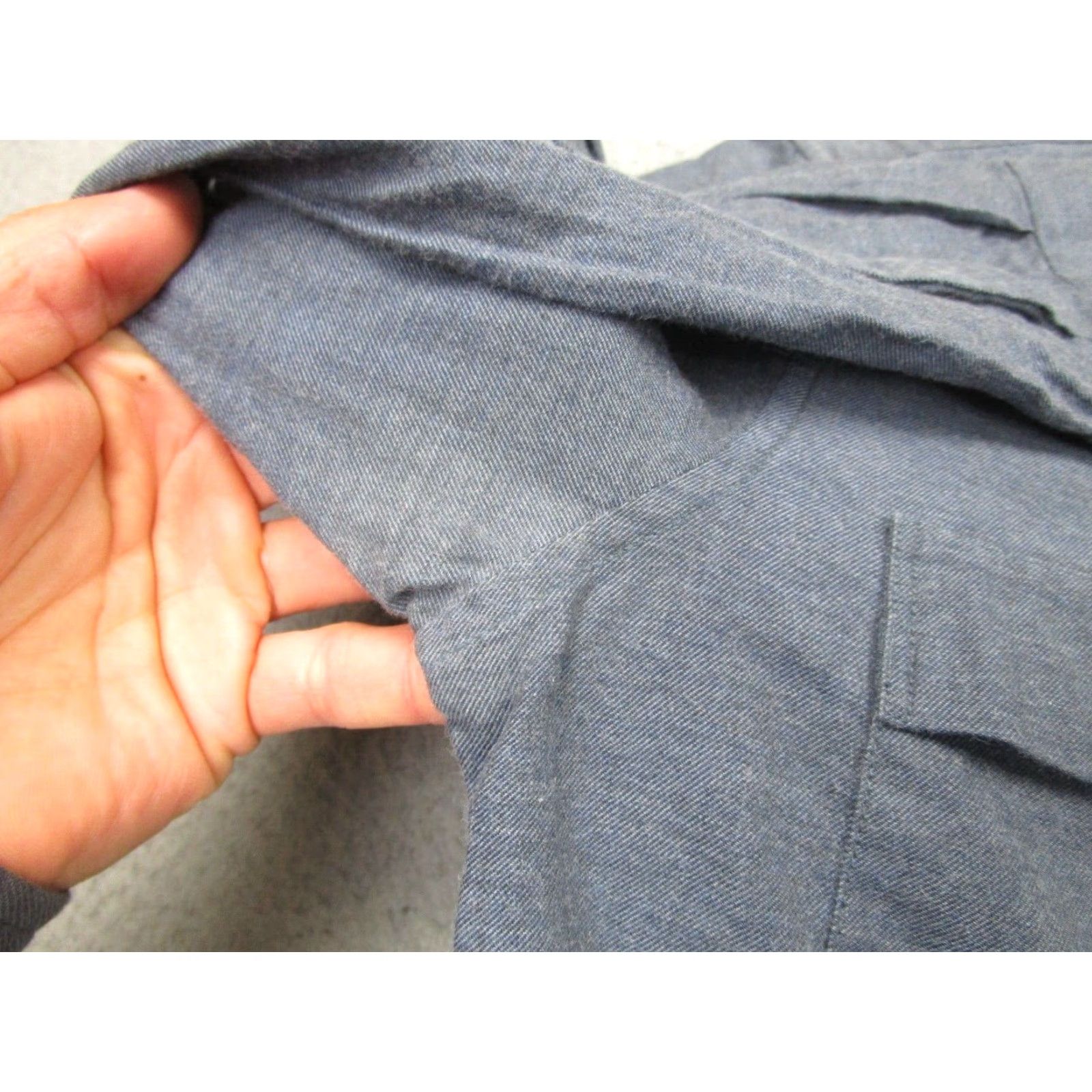 Theory Theory Button-Up Shirt Mens Small Blue Long Sleeve Casual Workwear Size US S / EU 44-46 / 1 - 4 Thumbnail