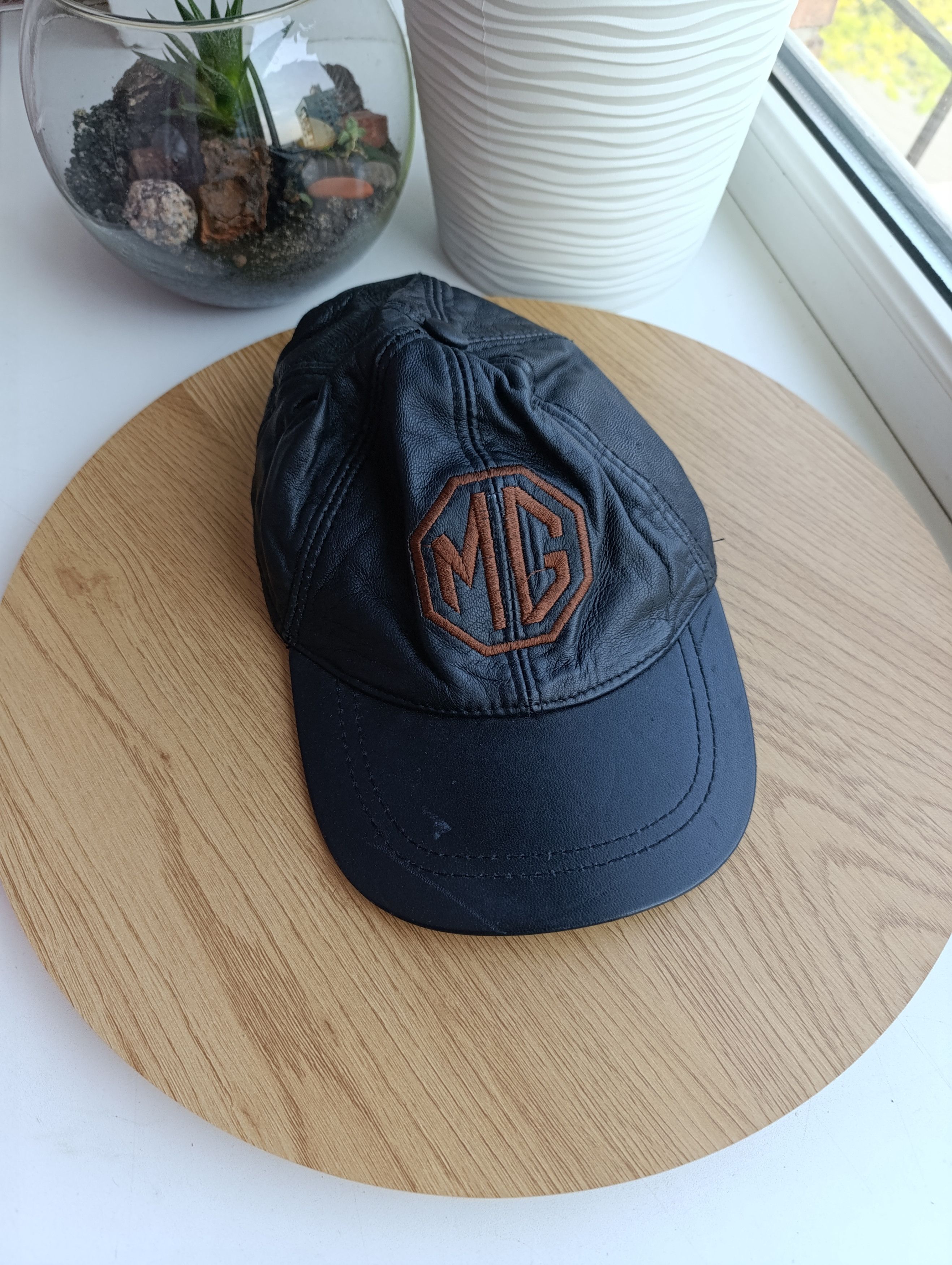 Vintage Morris Garaged leather cap Size ONE SIZE - 1 Thumbnail