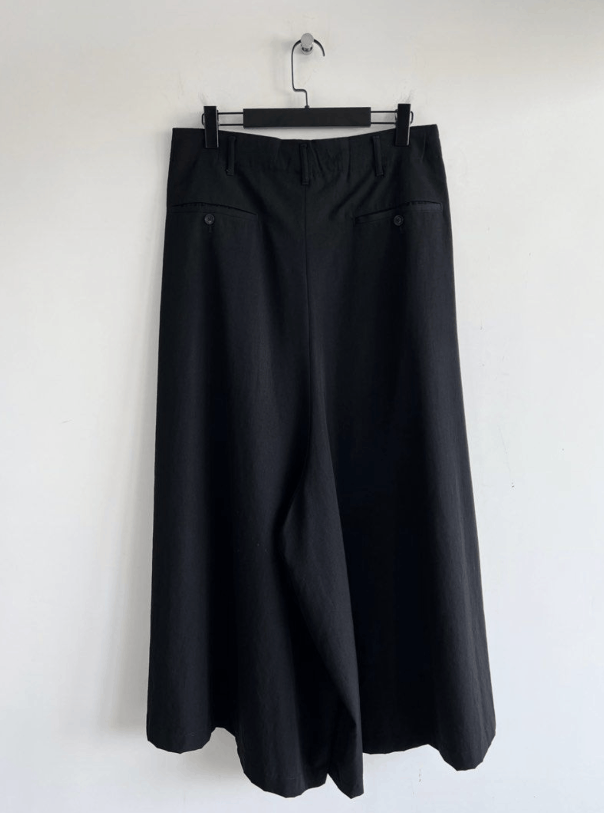 Yohji Yamamoto Yohji Yamamoto Pour Homme AW18 - Flare Pants Gabrdine Size US 30 / EU 46 - 6 Thumbnail