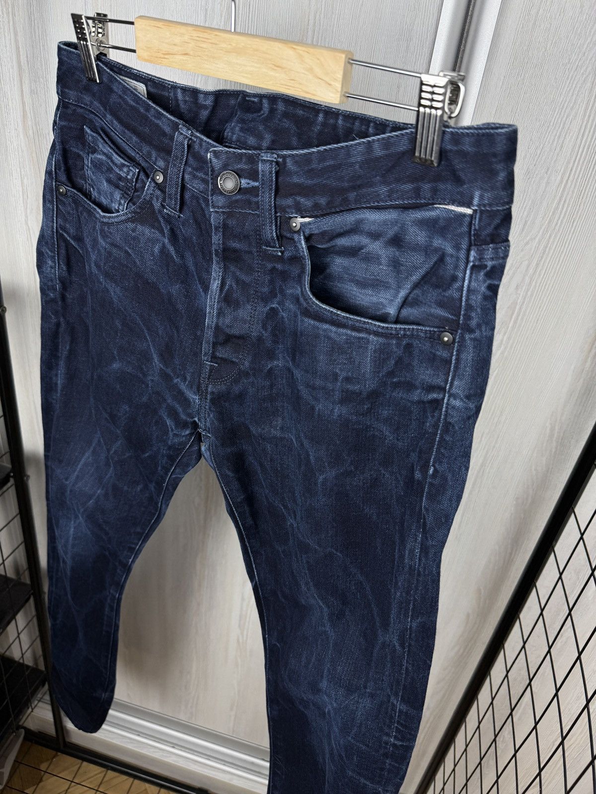 Benzak Denim Developers Benzak Denim Developers Candiani 14 oz faded selvedge jeans Size US 30 / EU 46 - 5 Thumbnail