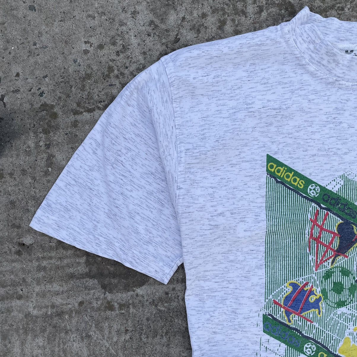 Adidas × Union LA Vintage Adidas T-shirts Big Logo 90s Style USA Streetwear Size US S / EU 44-46 / 1 - 5 Thumbnail
