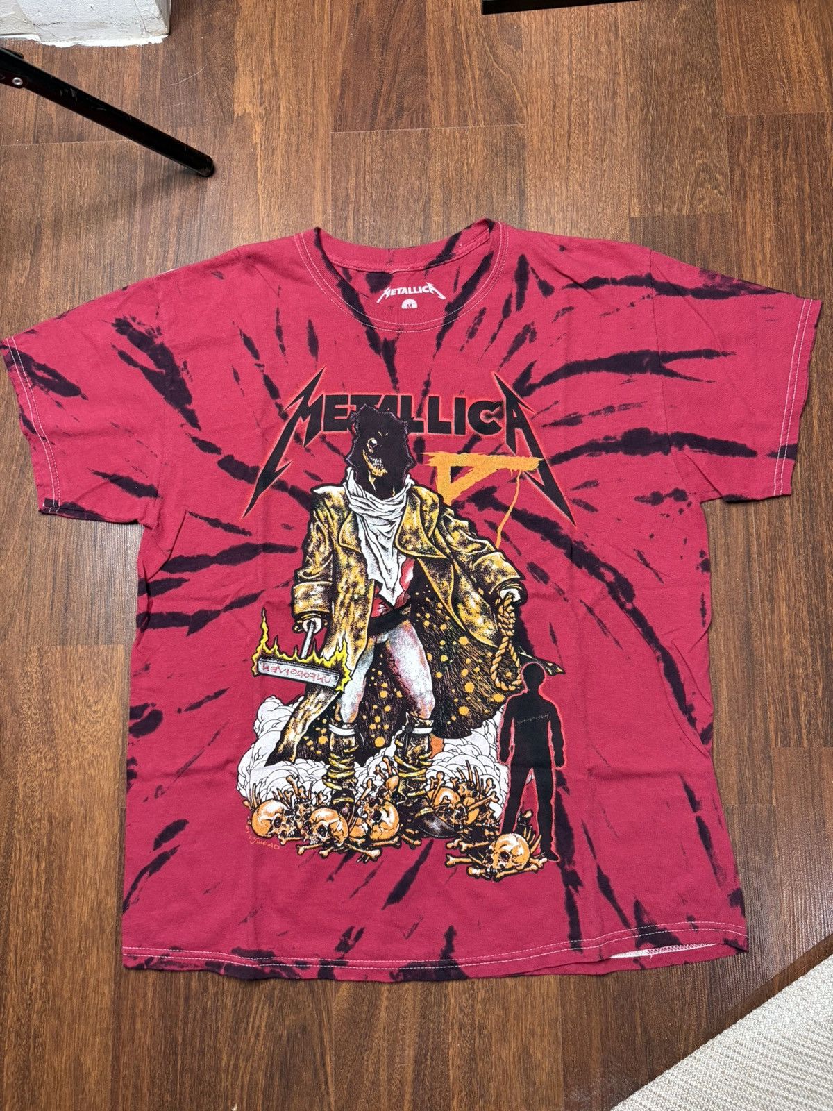Metallica Metallica “The Unforgiven” Tie-Dye Tee Size US M / EU 48-50 / 2 - 1 Thumbnail