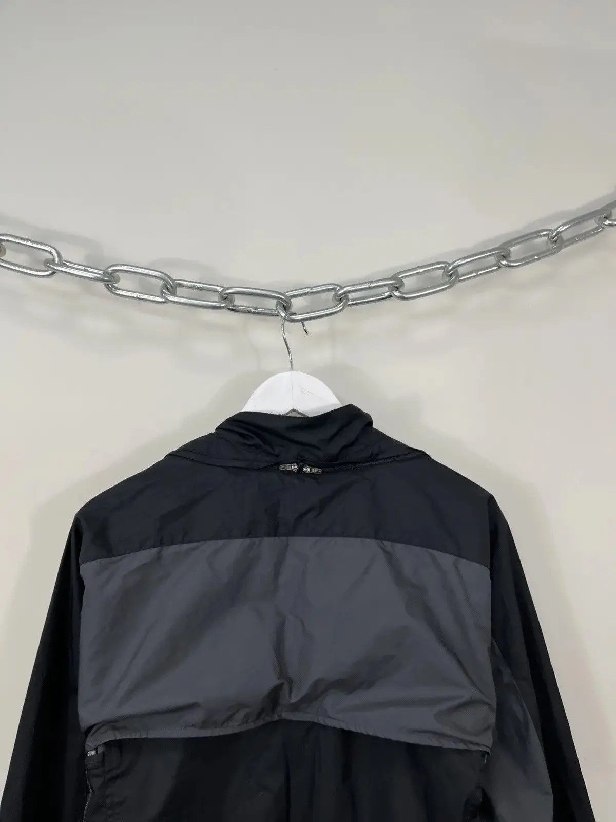 Nike Vintage Nike Y2K Transformer 2 in 1 Drill Black Track Jacket Size US L / EU 52-54 / 3 - 10 Thumbnail