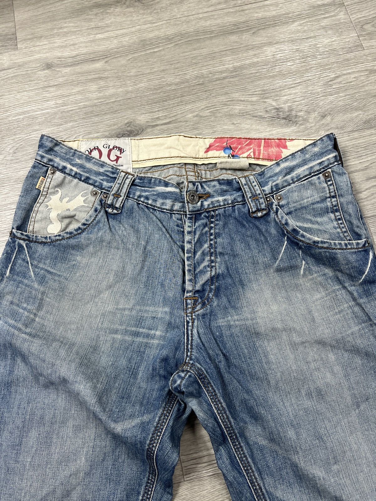 Diesel Archival Diesel Old Glory Jeans Vintage 90s Y2K Grunge Cyber Size US 32 / EU 48 - 8 Thumbnail