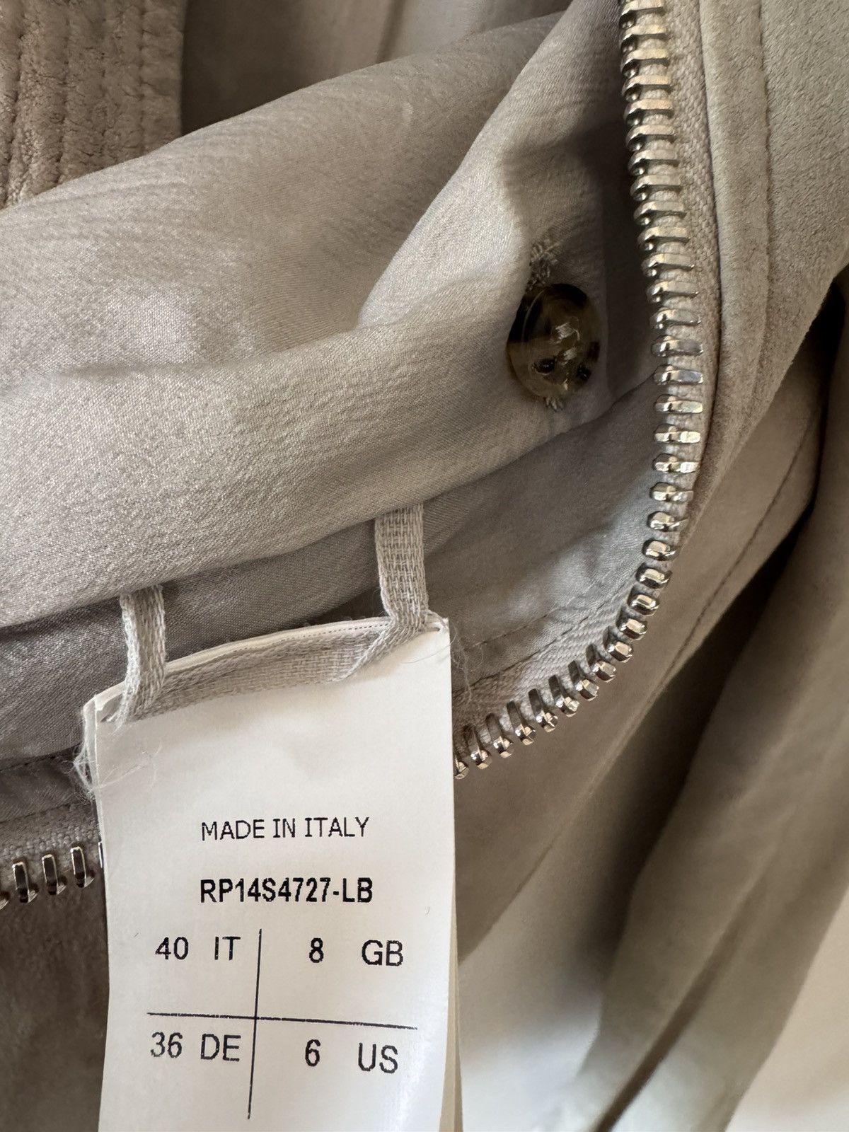 Rick Owens Rick Owens SS14 VICIOUS Blistered Lamb Leather Bomber Jacket Size S / US 4 / IT 40 - 5 Thumbnail