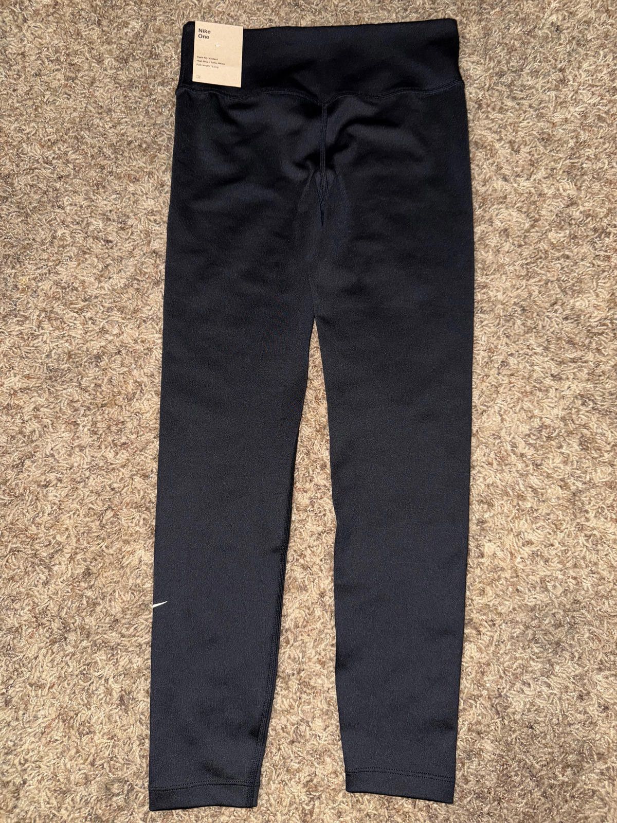 Nike Nike Big Kids (Girls) One Dri-Fit Training Leggings Pants Size 24" / US 00 / IT 34 - 7 Thumbnail