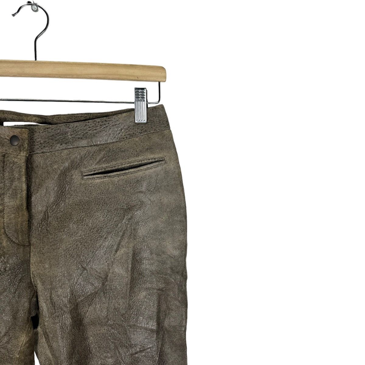 Ruffo Research 🔥RUFFO RESEARCH LEATHER FW2000 TROUSER PANTS Size 30" / US 8 / IT 44 - 5 Thumbnail