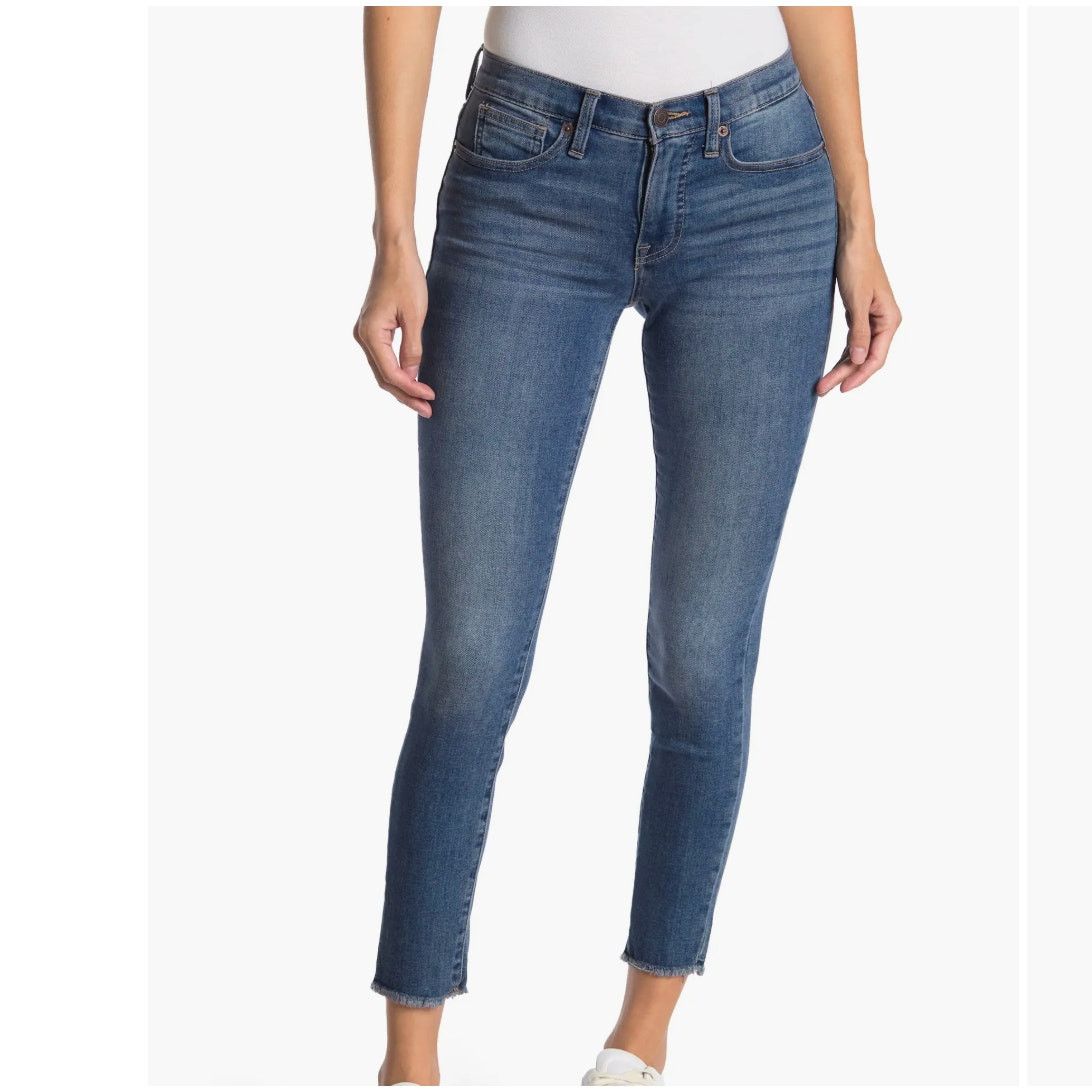 Lucky Brand Lucky Brand Ava Mid Rise Skinny Jeans 10 Size 32" / US 10 / IT 46 - 1 Thumbnail