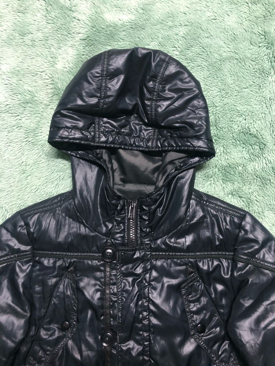 If Six Was Nine JAPANESE BRAND PAWNS IN THE GAME LIGHT PUFFER JACKET HOODIE Size US M / EU 48-50 / 2 - 7 Thumbnail