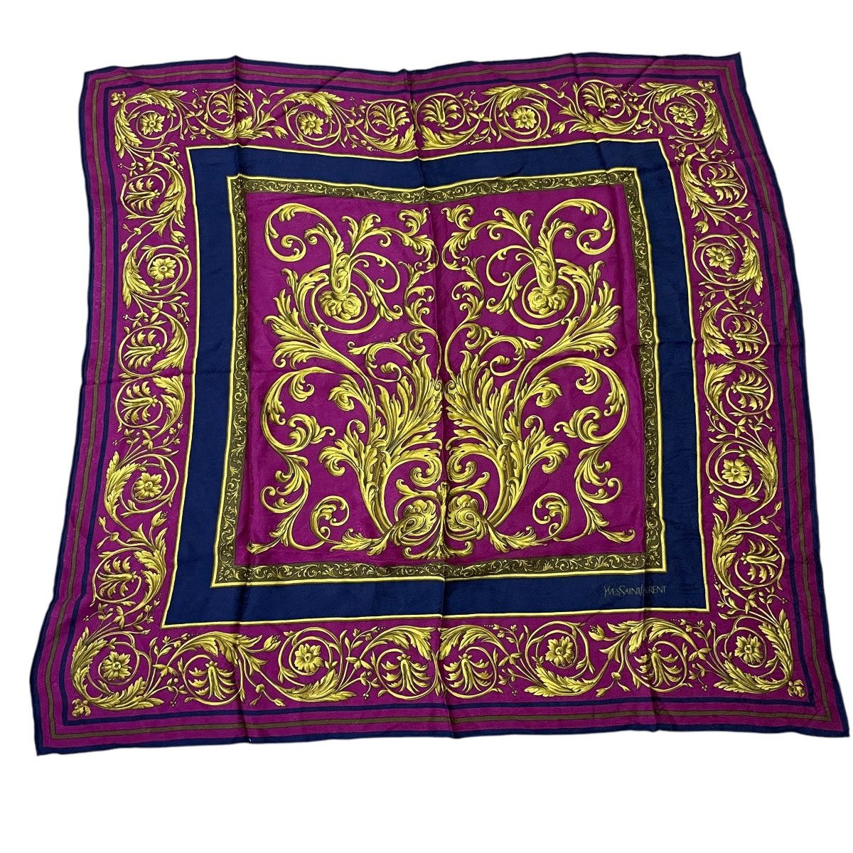 Yves Saint Laurent ysl luxury silk scarf Size ONE SIZE - 1 Thumbnail