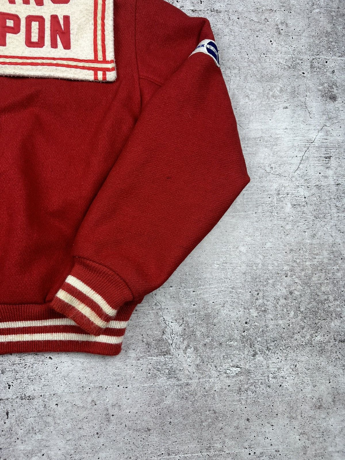 Vintage 80s Butwin Vintage Jessie Varsity Wool Jacket Size US L / EU 52-54 / 3 - 17 Thumbnail