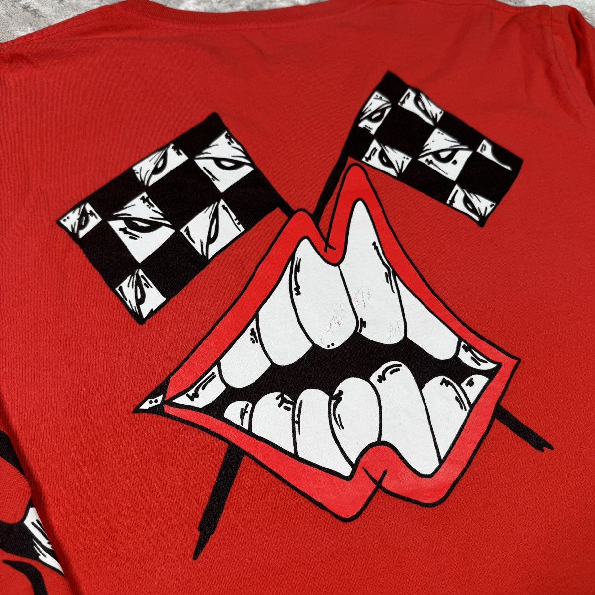 Chrome Hearts Matty boy chomper sleeve flames long sleeve tee shirt Size US L / EU 52-54 / 3 - 5 Thumbnail