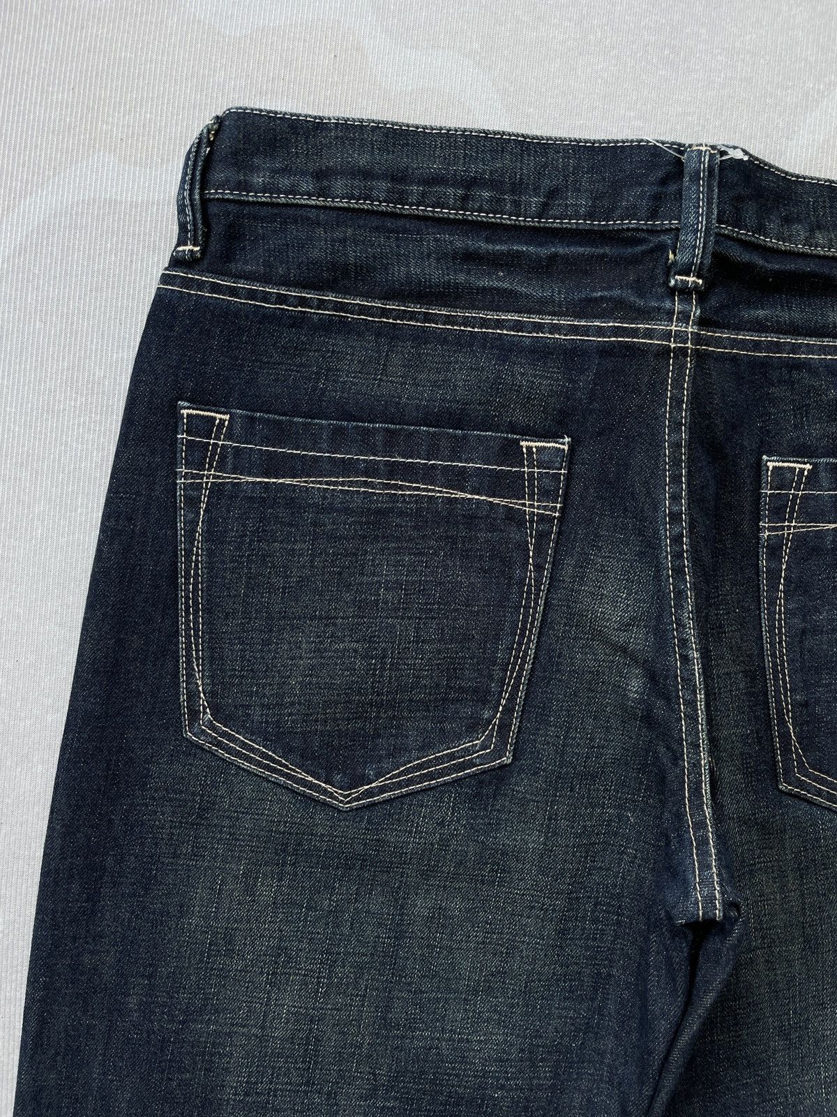 Designer × George George Straight Jeans (LG141) Size US 35 - 13 Thumbnail