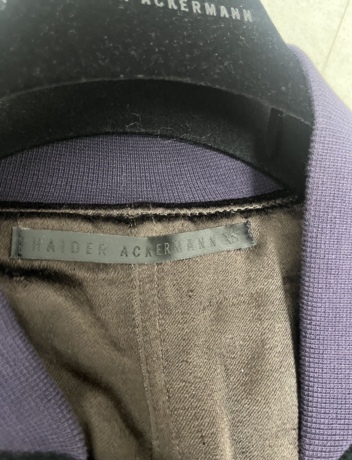 Haider Ackermann Haider ackermann 15 og black purple perth bomber Size US XS / EU 42 / 0 - 5 Thumbnail