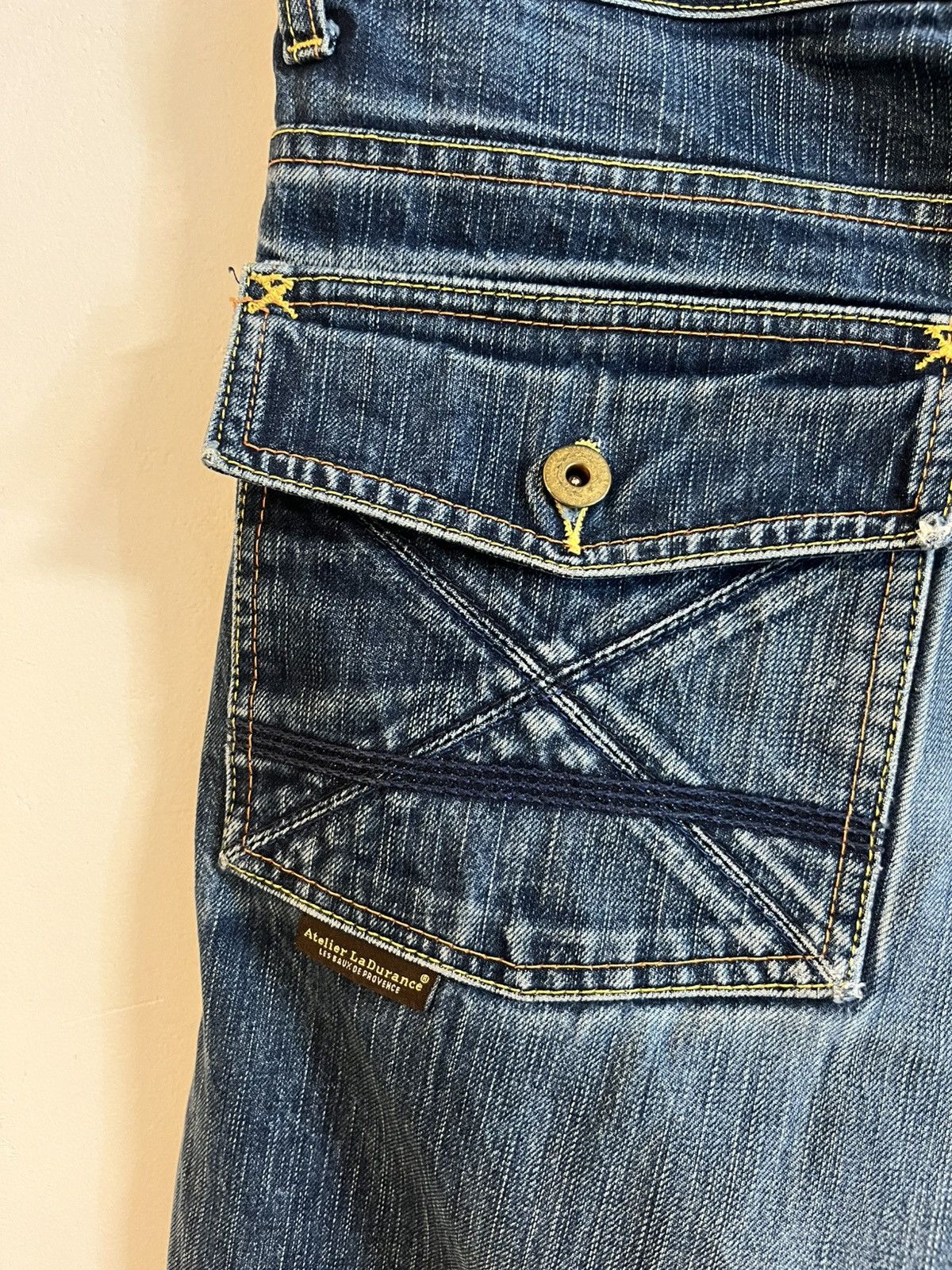 Atelier La Durance Vintage Atelier LaDurance Japanese Denim Jeans Size US 34 / EU 50 - 6 Thumbnail