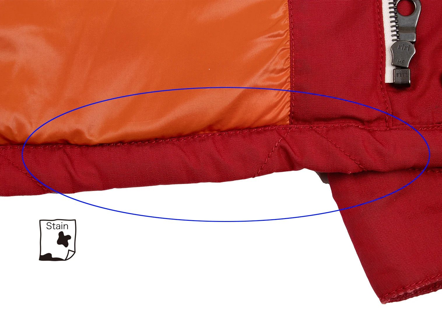 Junya Watanabe Quilted Down Hooded Jacket in Red, Size XS Size US XS / EU 42 / 0 - 15 Thumbnail