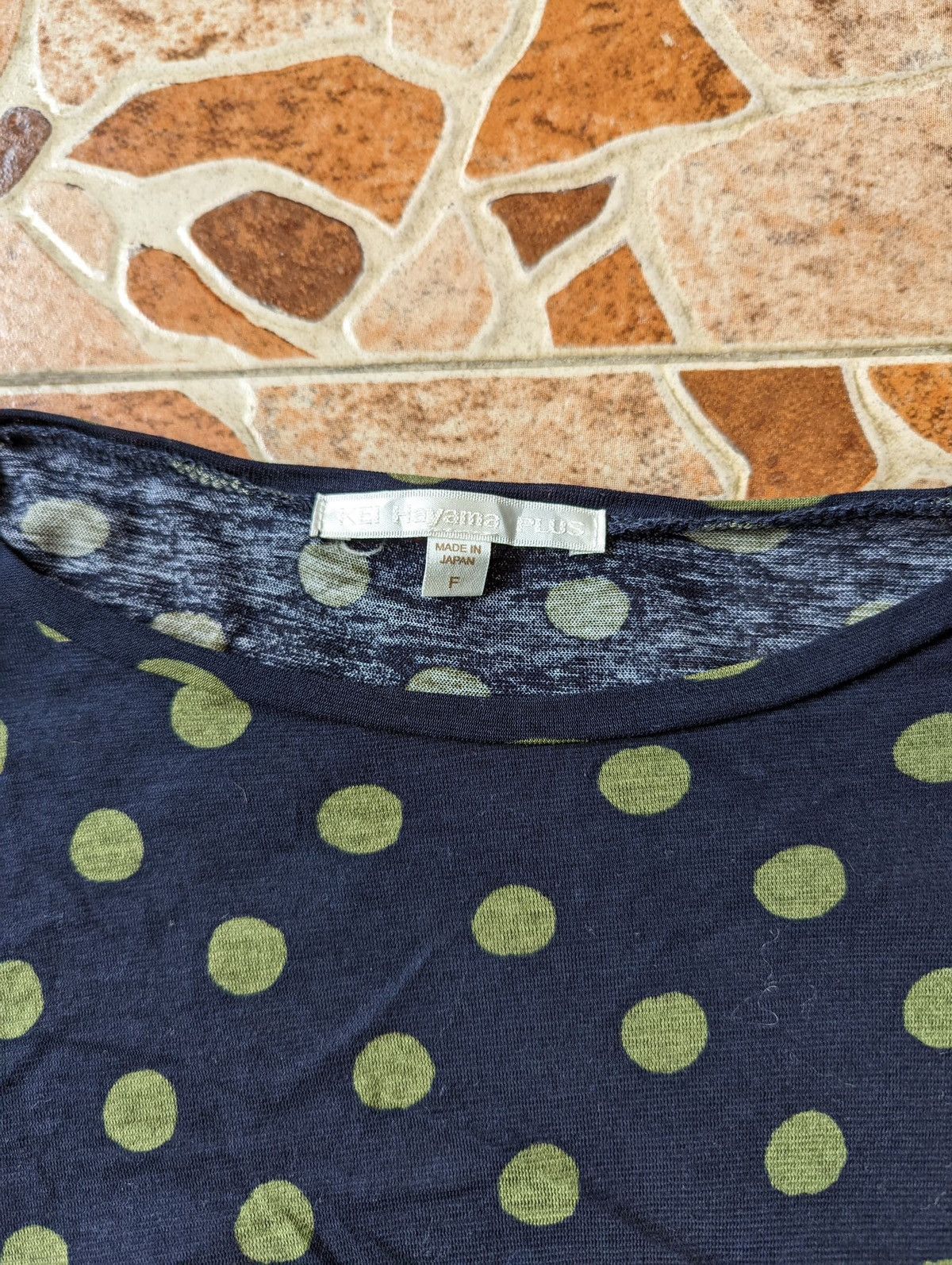 Japanese Brand Kei Hayama Plus Top Shirt Size ONE SIZE - 5 Thumbnail