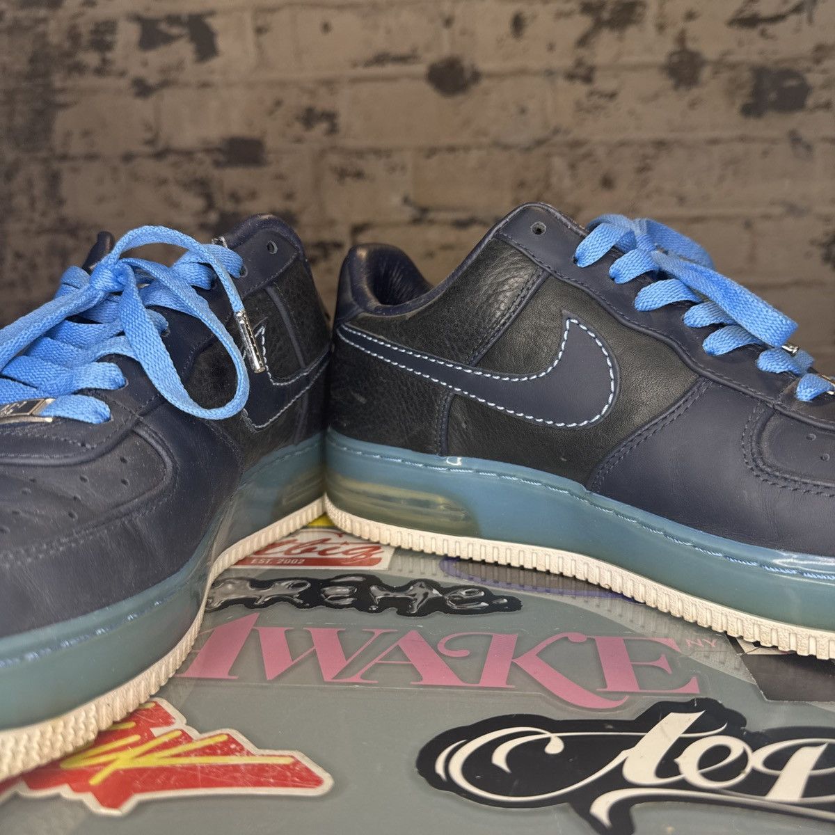 Nike Nike Air Force 1 Low SPRM Max Air Obsidian Sz 9.5 316666-442 Size US 9.5 / EU 42-43 - 7 Thumbnail