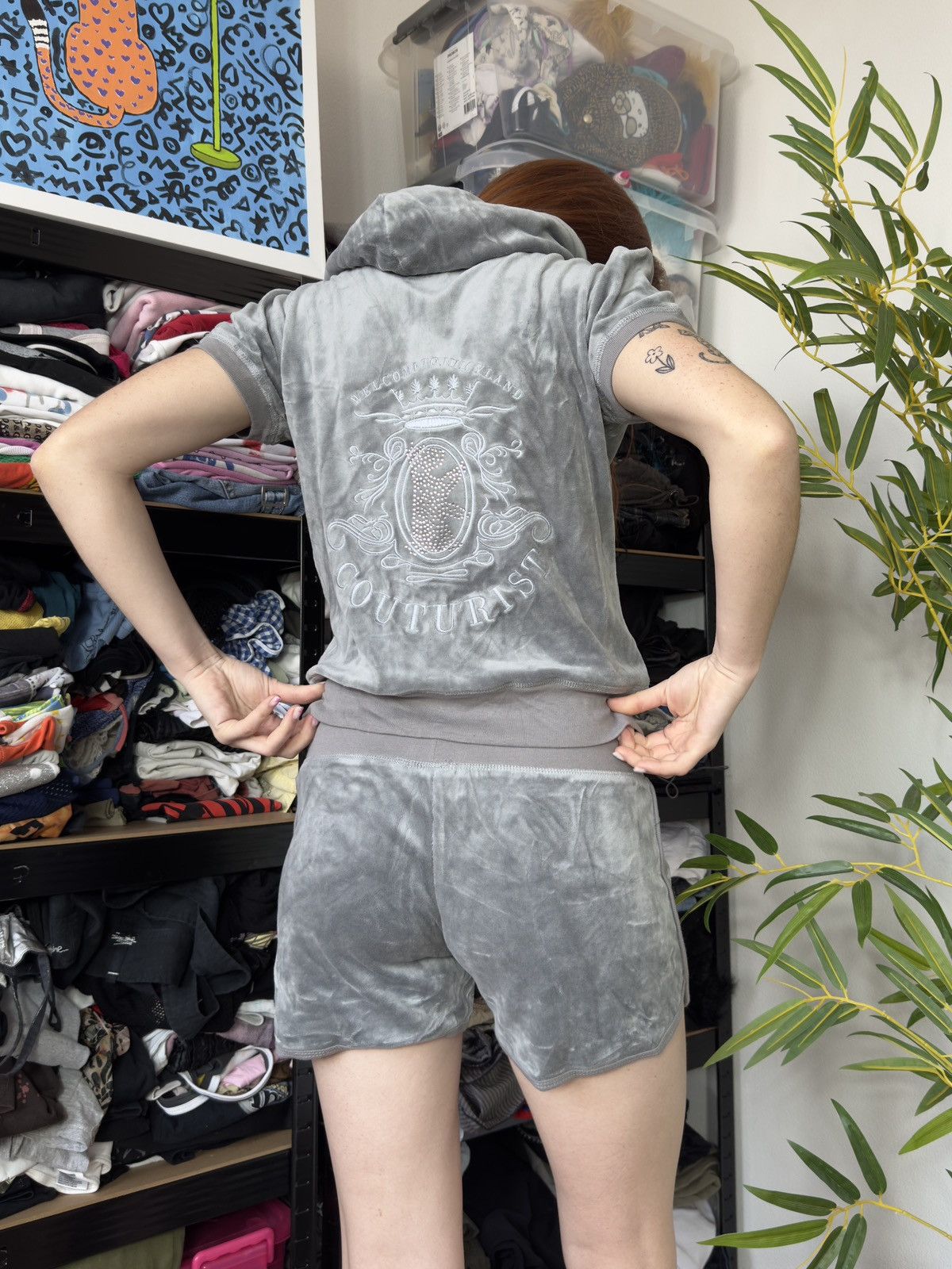 Juicy Couture VINTAGE JUICY COUTURE VELOUR 2000s TRACKSUIT Size M / US 6-8 / IT 42-44 - 14 Thumbnail