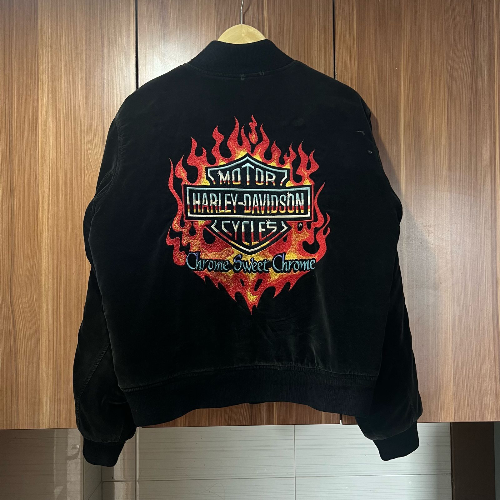 Harley Davidson vintage harley chrome sweet chrome jacket Size US M / EU 48-50 / 2 - 2 Thumbnail