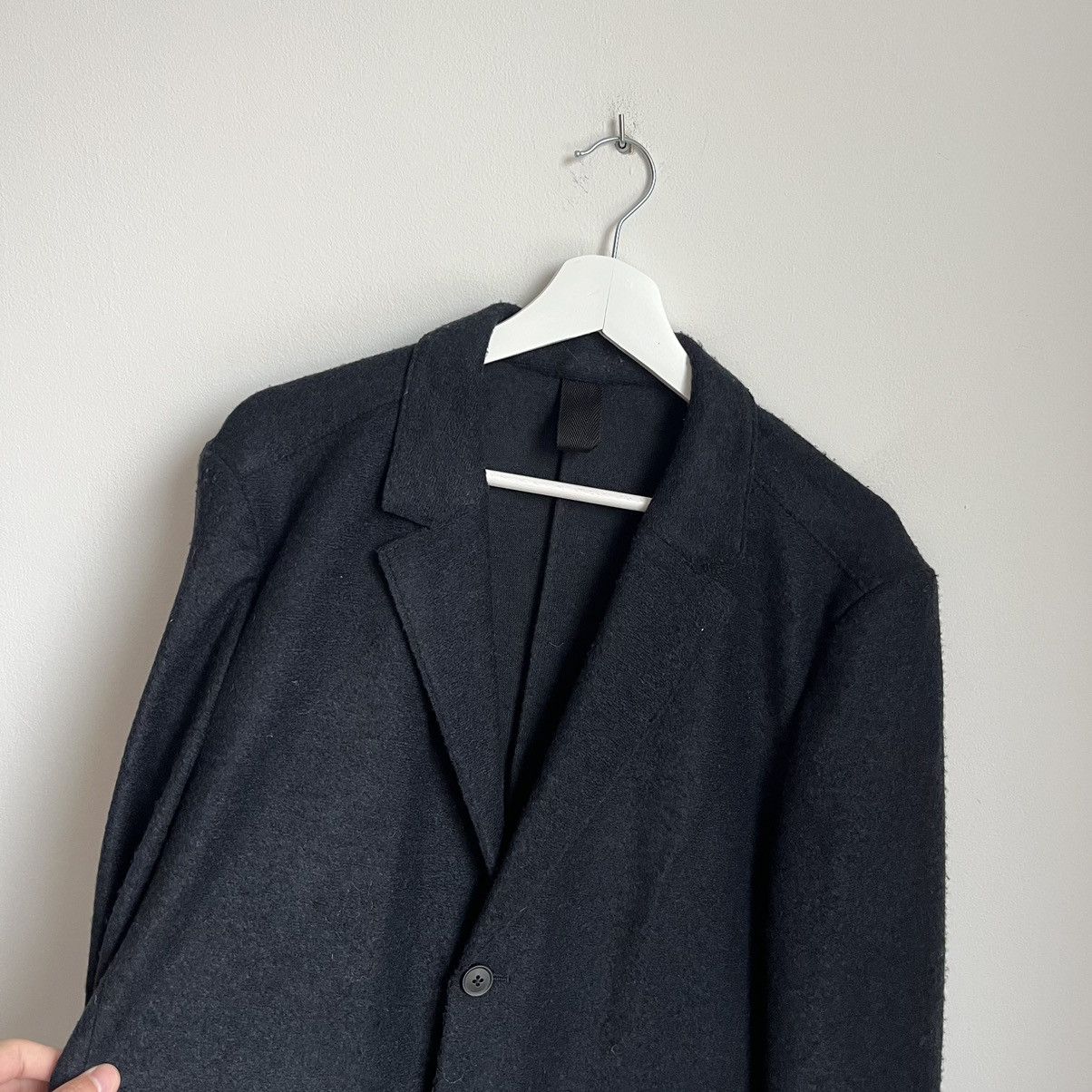 Hugo Boss Italian Boss Mens Navy Blazer Size 48R - 2 Thumbnail
