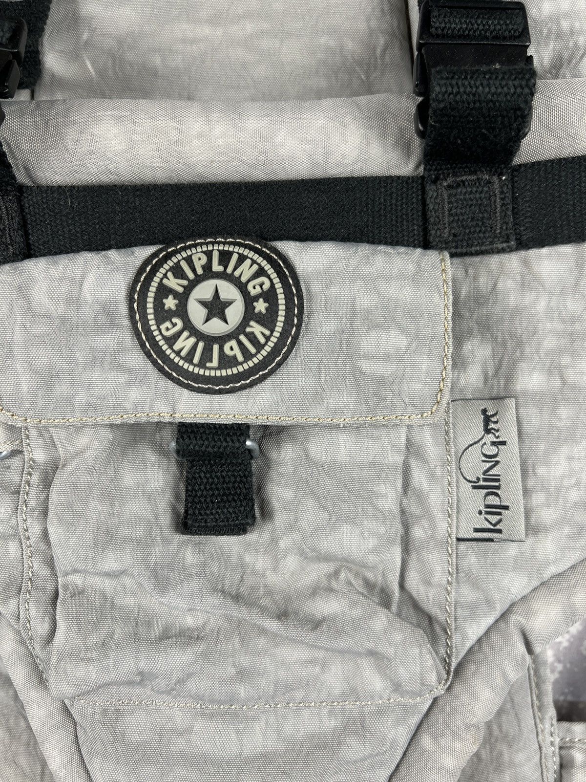 Vintage Vintage Kipling Baby Carrier Sling Backpack Bag Grey Size ONE SIZE - 4 Thumbnail