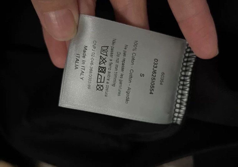 Dior Dior Dior Shawn Stussy Black Oversized Short Sleeve Tee 00 Size US S / EU 44-46 / 1 - 7 Thumbnail