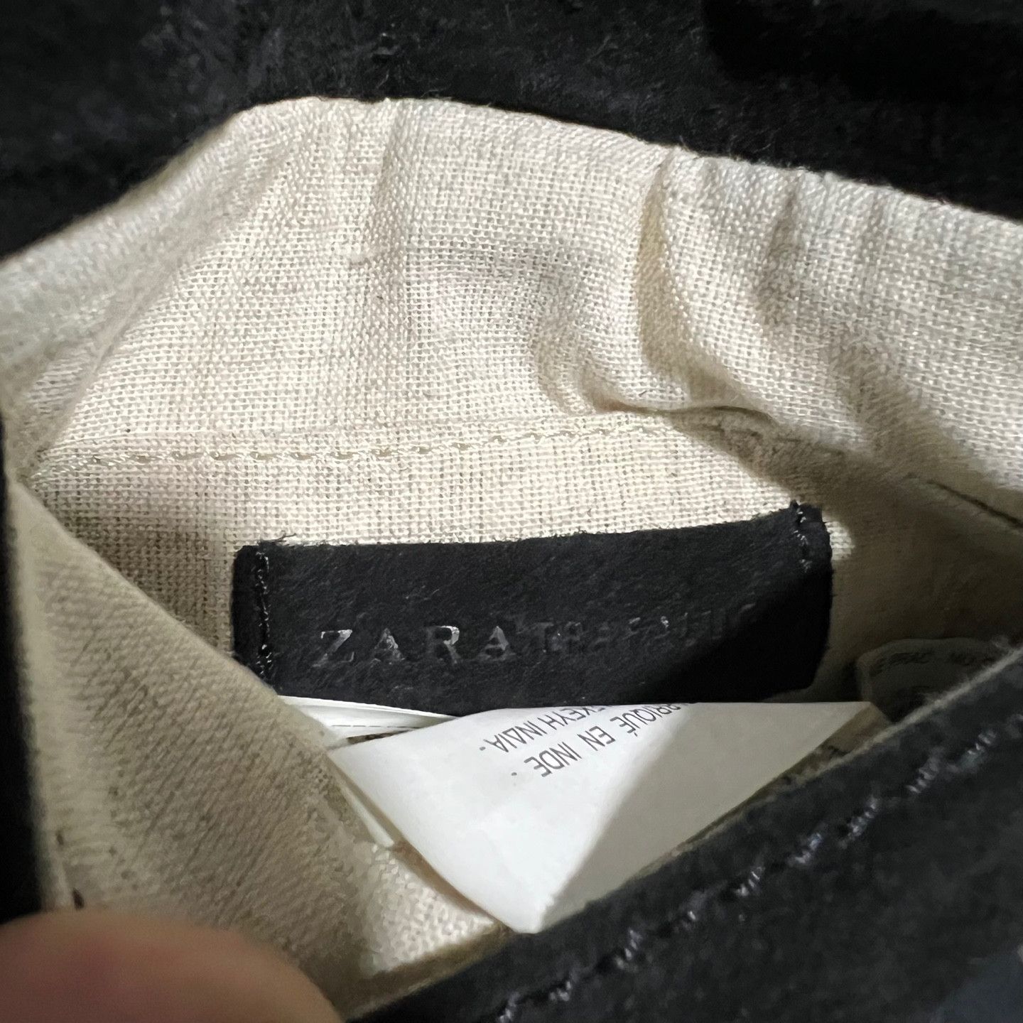Zara (SOLD OUT)Zara western suede mini fringe bag Size ONE SIZE - 7 Thumbnail