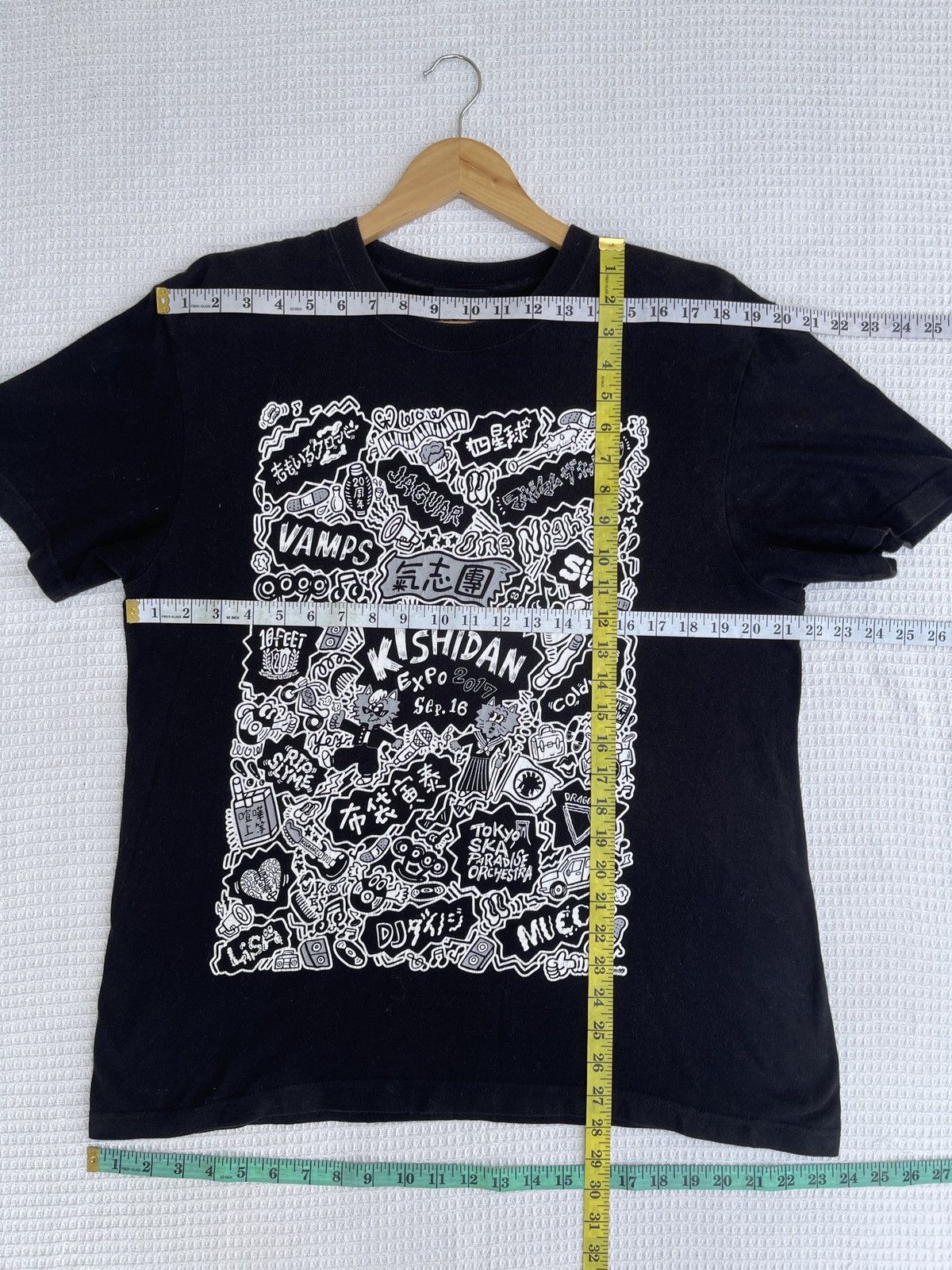 Band Tees Rare🔥Vintage KISHIDAN Japanese Rock Band T Shirt Size US L / EU 52-54 / 3 - 10 Thumbnail